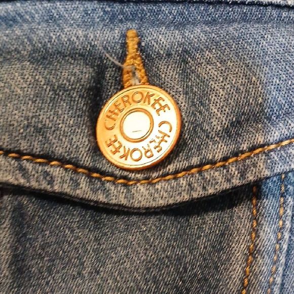 Girls Cherokee Blue Denim Jacket - Picture 3 of 6